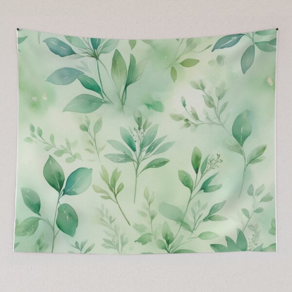 Item preview, Green Leaves Watercolor designed and sold by juthamas8426.