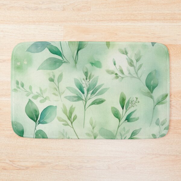 Item preview, Green Leaves Watercolor designed and sold by juthamas8426.