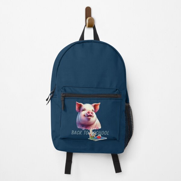 Item preview, Happy Pig Back To School, Pig Enthausiats, Pig Lovers designed and sold by Right-UR.