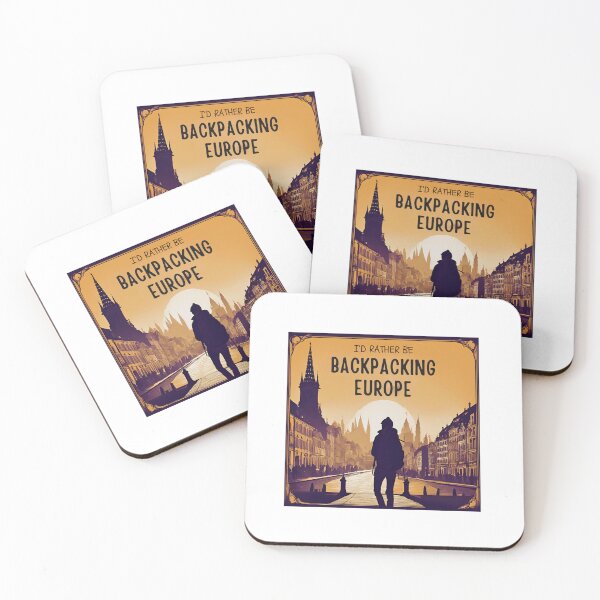 Item preview, I’d rather be backpacking Europe designed and sold by FitEnvy.