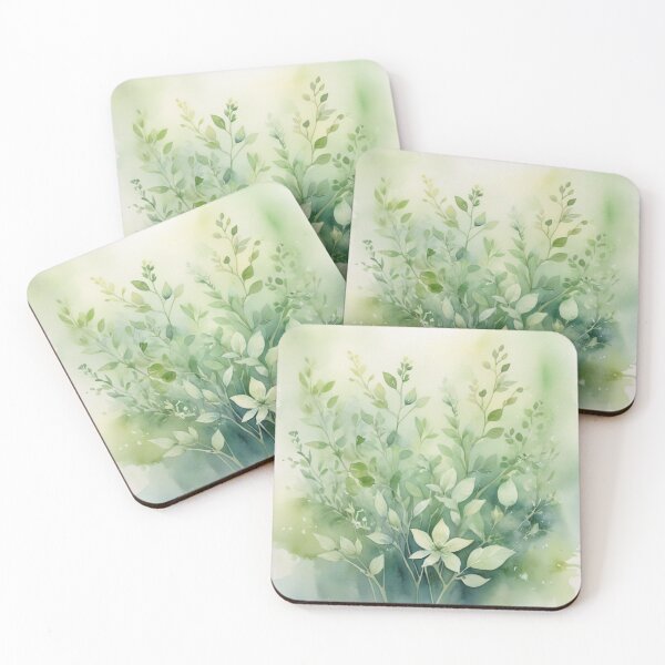 Item preview, watercolor leaves design designed and sold by juthamas8426.