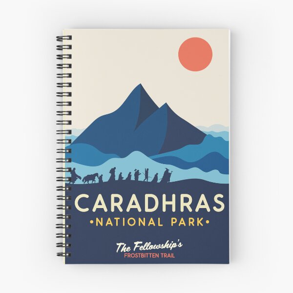Item preview, Póster Parque Nacional Caradhras designed and sold by magrodanny.