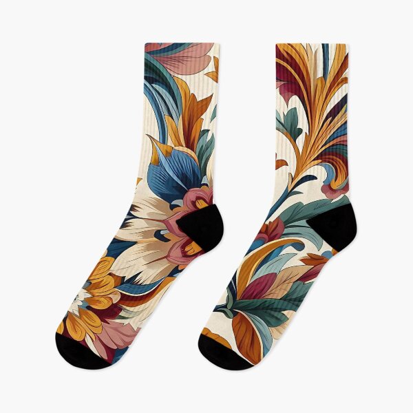 Item preview, floral pattern colorful vintage designed and sold by bernhagen.