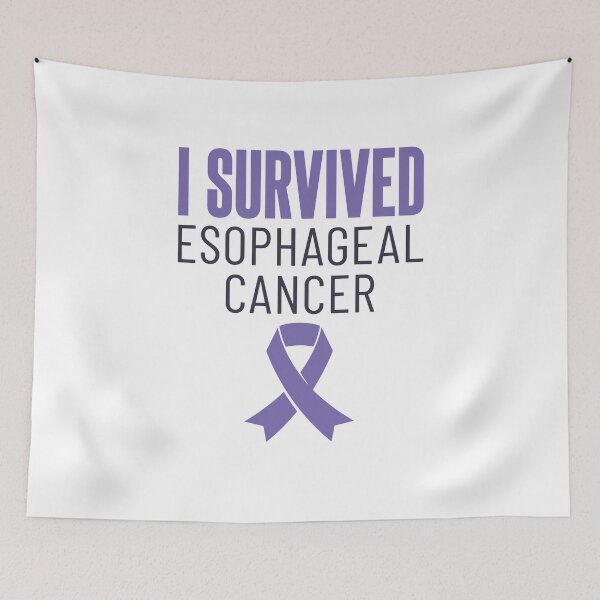 Item preview, I Survived Esophageal Cancer Periwinkle Ribbon designed and sold by jaygo.