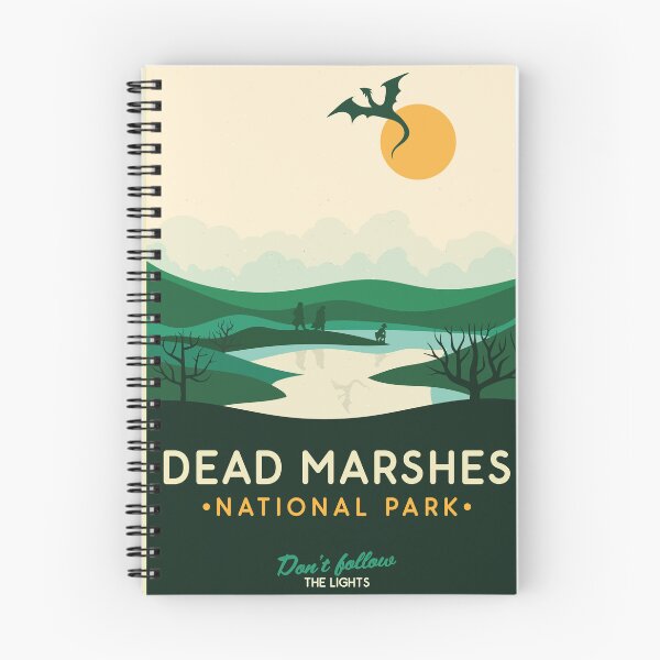 Item preview, Dead Marshes National Park Poster designed and sold by magrodanny.