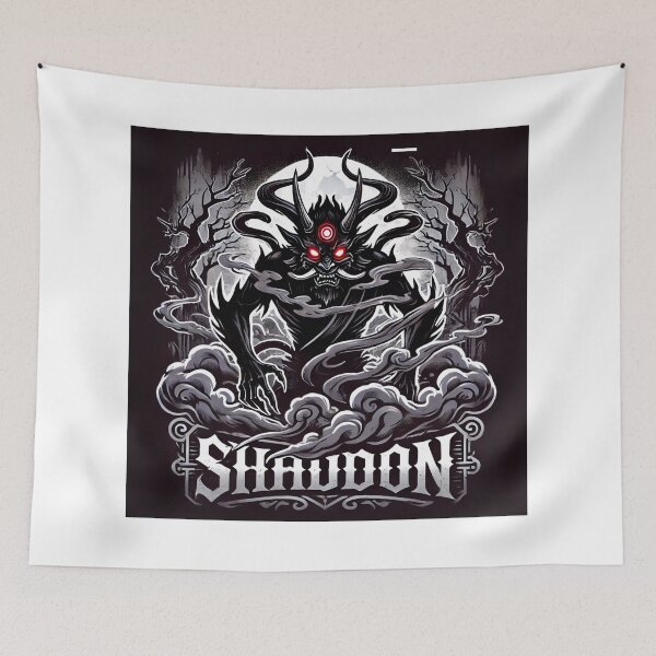 Item preview, Shadow Oni Dark Demon of the Mist and Moonlight designed and sold by Pattamo1.
