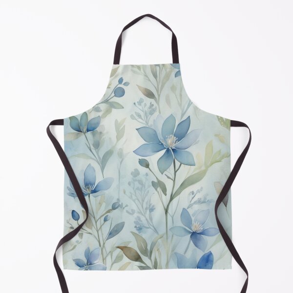 Item preview, Blue Flora Watercolor designed and sold by juthamas8426.