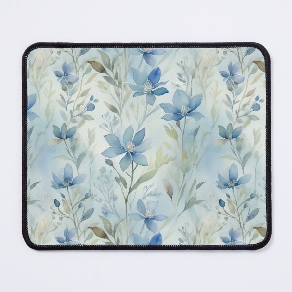 Item preview, Blue Flora Watercolor designed and sold by juthamas8426.