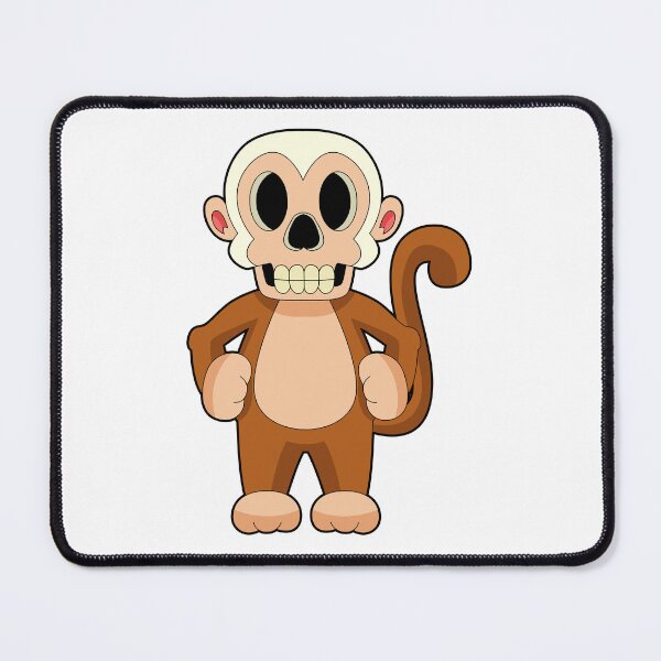 Item preview, Monkey Halloween Skull designed and sold by Snabdesign84.
