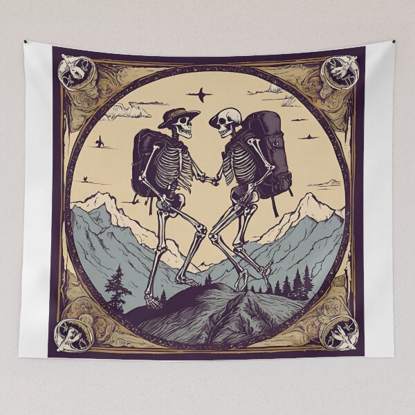 Item preview, Backpacking skeletons designed and sold by FitEnvy.