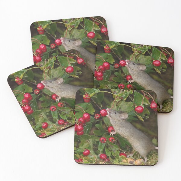Item preview, mouse with hawthorn red berry's  designed and sold by Simon-dell.