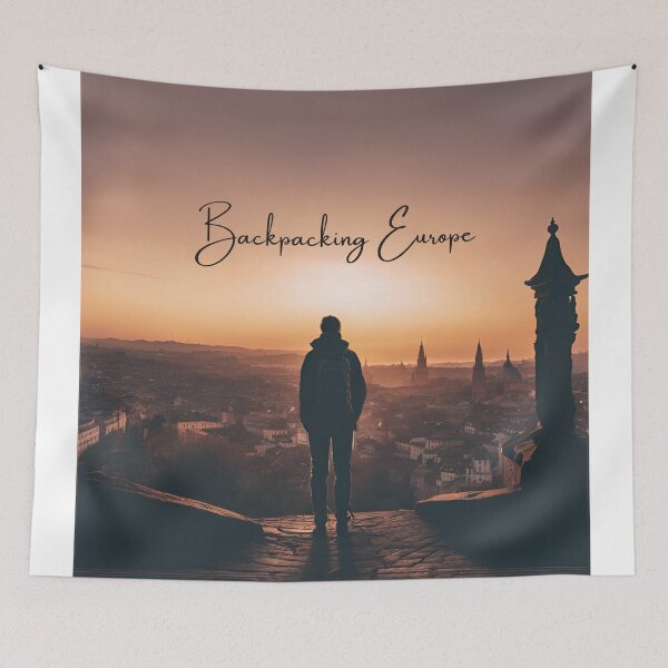 Artikelvorschau, Backpacking Europa entworfen und verkauft von FitEnvy.