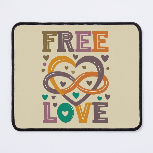 Item preview, Free Love - Polyamory Symbol - Trend Colors 2025 designed and sold by JoanNinjaHen.