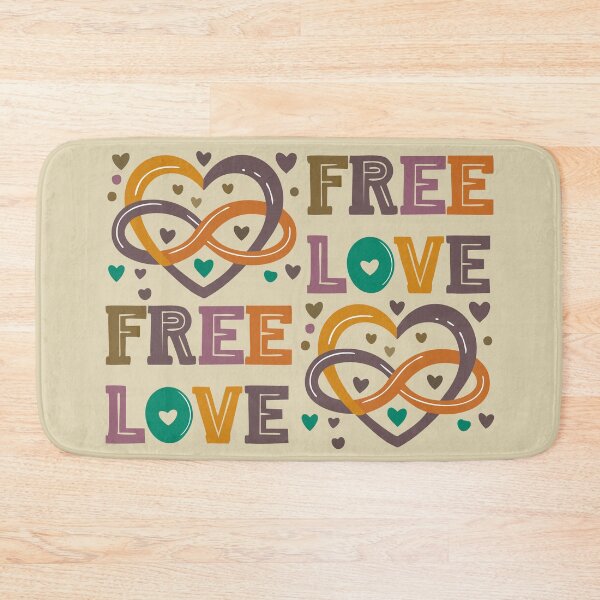 Item preview, Free Love - Polyamory Symbol - Trend Colors 2025 designed and sold by JoanNinjaHen.