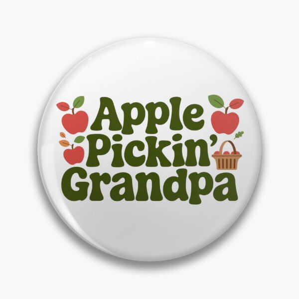 Item preview, Apple Picking with Grandpa Fun Fall Family Harvest Design designed and sold by BunBuntheDog-.