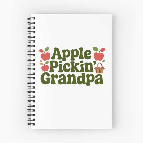 Item preview, Apple Picking with Grandpa Fun Fall Family Harvest Design designed and sold by BunBuntheDog-.