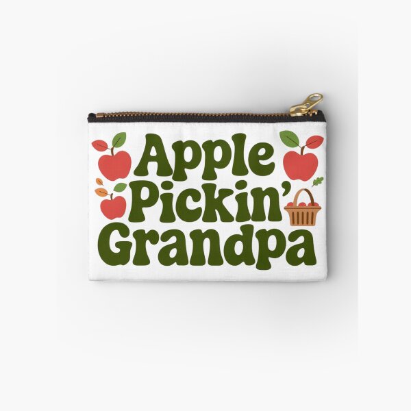 Item preview, Apple Picking with Grandpa Fun Fall Family Harvest Design designed and sold by BunBuntheDog-.