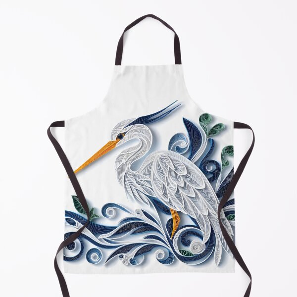Item preview, Papercraft White Blue Crane designed and sold by Catobix.
