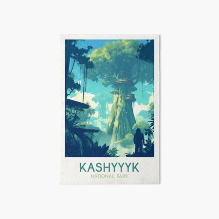Artikel-Vorschau von Kashyyyk-Nationalpark Poster, designt und verkauft von magrodanny.