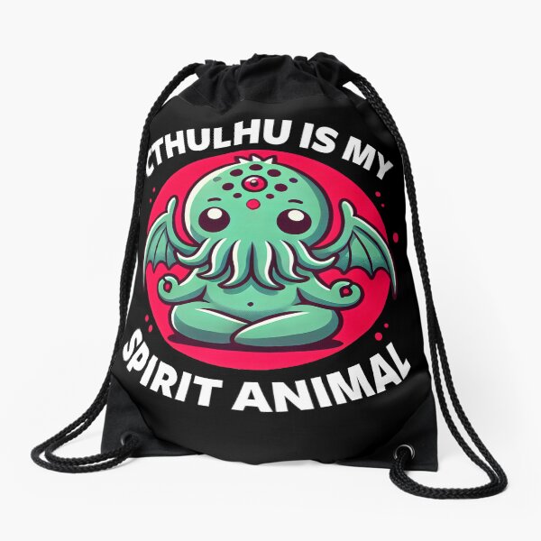 Item preview, Cthulhu Is My Spirit Animal - Cosmic Horror - Funny Cthulhu designed and sold by Shirt-Face.