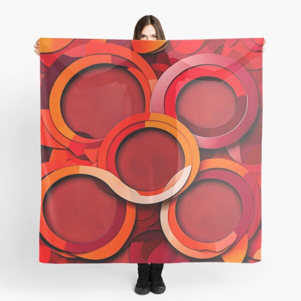 Item preview, Bright yellow and turquoise overlapping circles for a cheerful, summery design designed and sold by Tchoice.