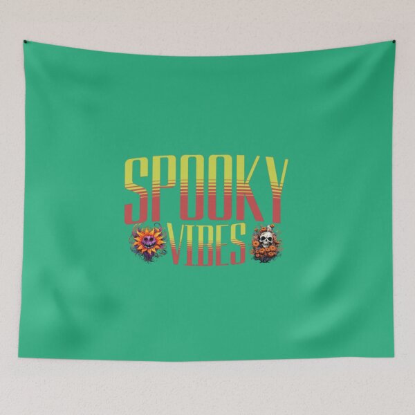 Item preview, Embrace the Spooky Vibes: October Tee designed and sold by TrebdoraCrafts.