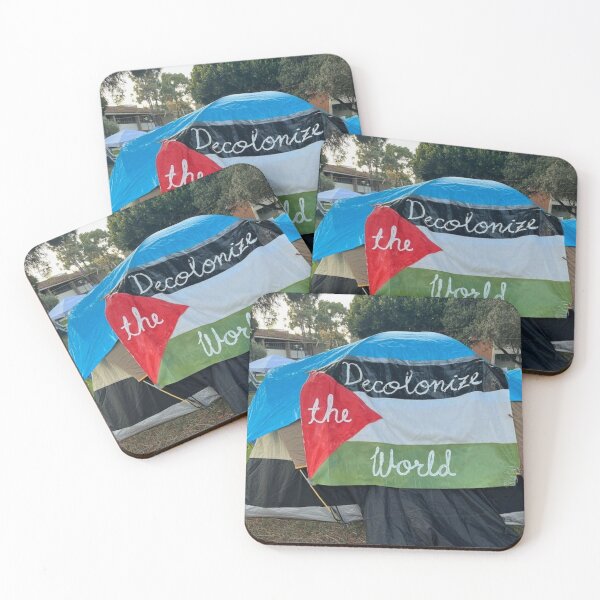 Item preview, Free Palestine Decolonize The World designed and sold by Earth Nature Creations.