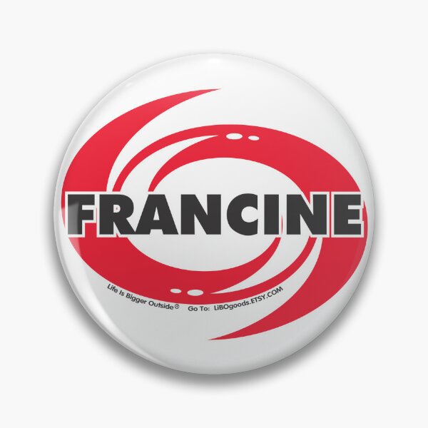 Item preview, Francine Hurricane Sticker- Weatherproof! designed and sold by Jay Kenton Manning.