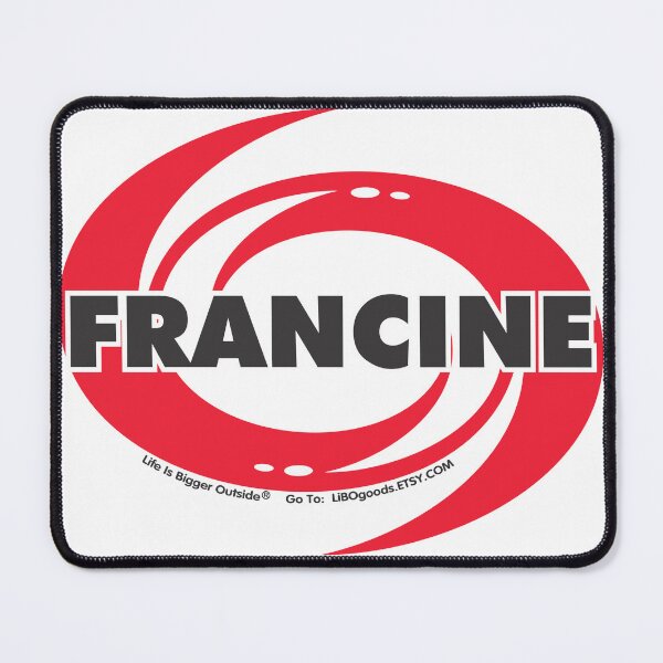 Item preview, Francine Hurricane Sticker- Weatherproof! designed and sold by Jay Kenton Manning.