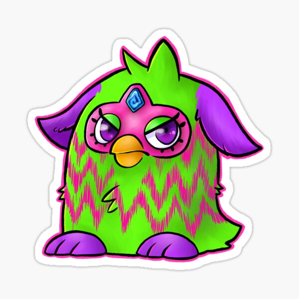 Grumpy Furb Sticker