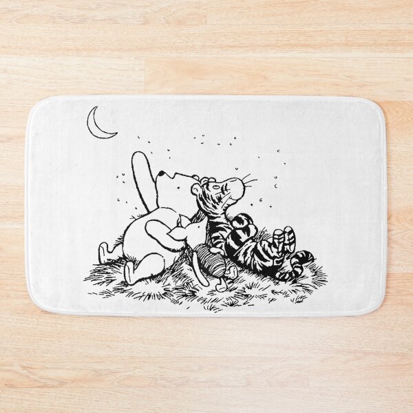 Item preview, Pooh, Piglet y Tigger miran las estrellas. designed and sold by jamiestarr.
