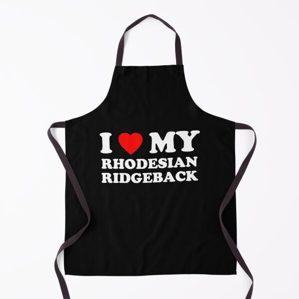 Item preview, I Love My Rhodesian Ridgeback Style NY Heart Dog Gift designed and sold by Guarddogdrive.