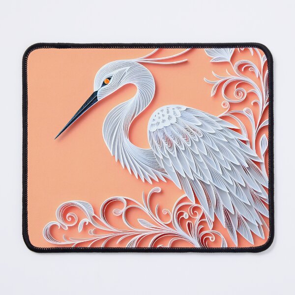 Item preview, Papercraft Peach Crane designed and sold by Catobix.