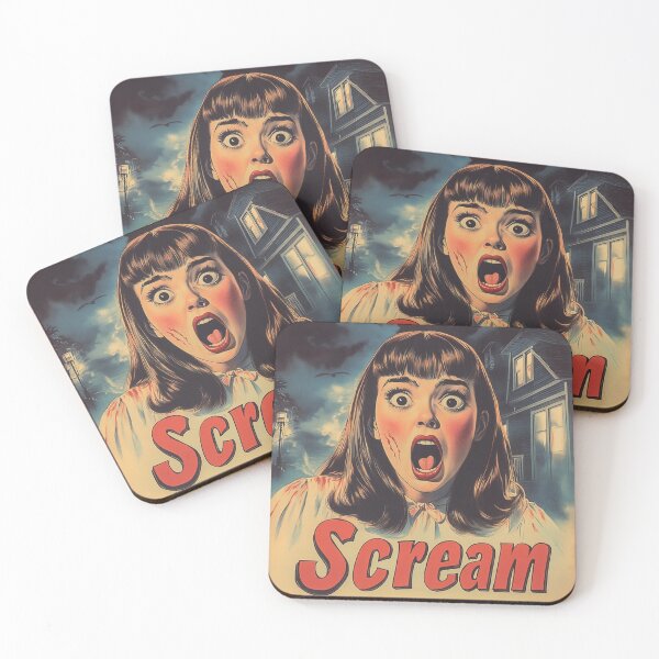 Item preview, Scream Horror Movie Horror Retro designed and sold by VivaVibeStyle.