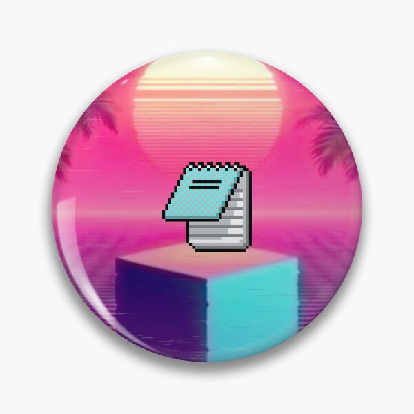 Item preview, Vaporwave aesthetic - distorted columns, ferns, icon and sunset designed and sold by analogsandpixel.