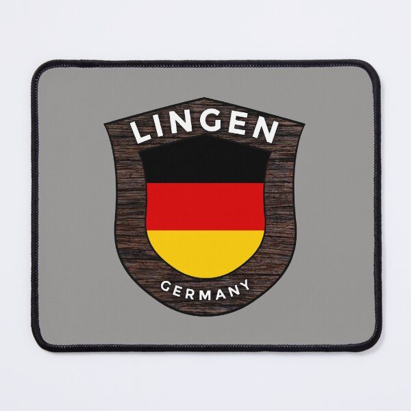 Item preview, Lingen Germany Emblem Flag designed and sold by World Designs.