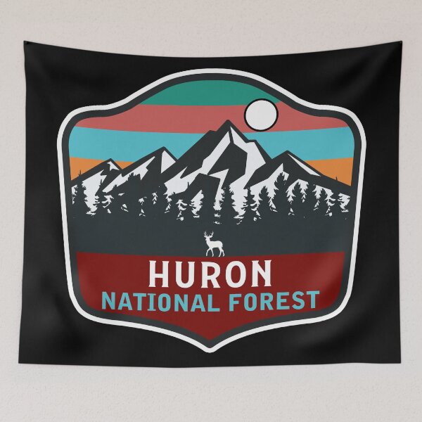 Item preview, Huron National Forest designed and sold by Nature-Book.