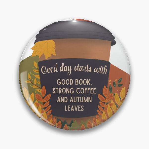 Item preview, Coffee cup and books, bookish autumn stickers, autumn T-shirt  designed and sold by BosskaDesign.
