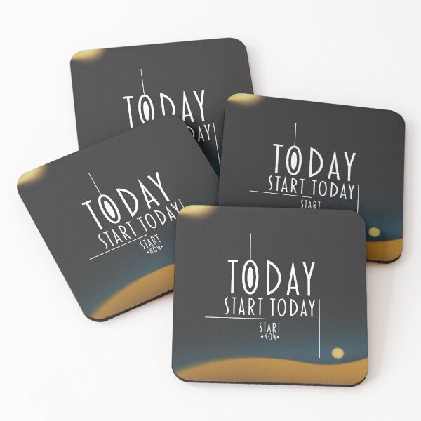 Item preview, Start Today, Start Now - Motivational Illustration designed and sold by ArtByHedwyn.