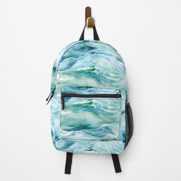 Item preview, Sea Waves Watercolor Pattern #6 designed and sold by NatureSight.