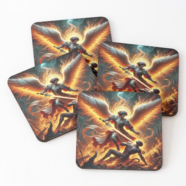 Item preview, Saint Michael Defeating Satan  designed and sold by osirisglobal.