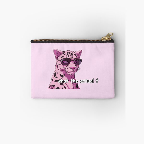 Item preview, What the actual f pink jaguar quote  designed and sold by pinkuardesign.