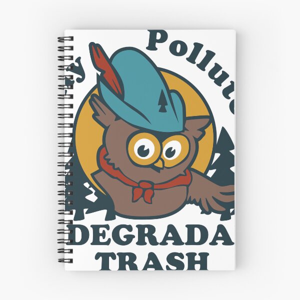 Item preview, only pollute biodegradable trash designed and sold by jimmyroyaltee.