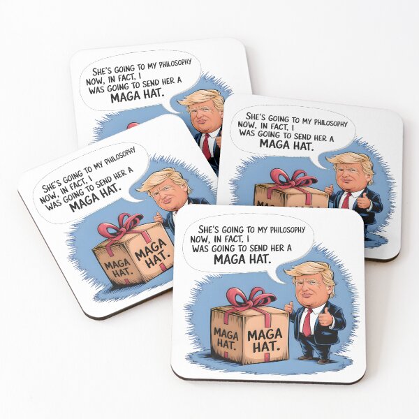 Item preview, I Was Going To Send Her A MAGA Hat Trump 2024 Election Kamala Harris She’s Going To My Philosophy Now	 designed and sold by Remixy ⭐⭐⭐⭐⭐.