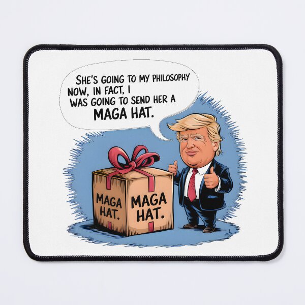 Item preview, I Was Going To Send Her A MAGA Hat Trump 2024 Election Kamala Harris She’s Going To My Philosophy Now	 designed and sold by Remixy ⭐⭐⭐⭐⭐.