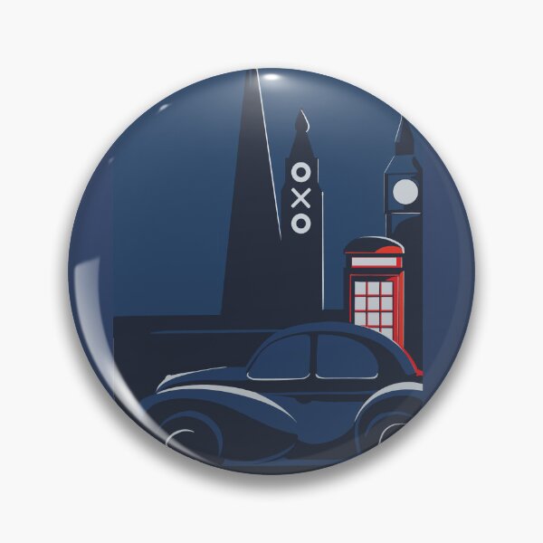 Item preview, Classic Car in a Classic City designed and sold by KarenBakerArt.