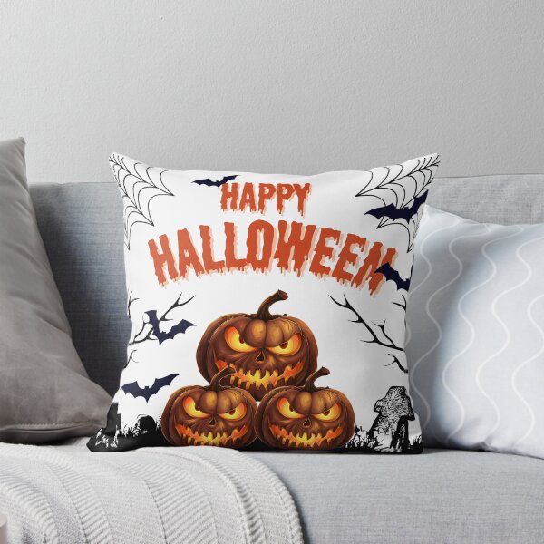 Item preview, Happy Halloween, Trick or Treat. Spooky pumpkins: A chilling “Happy Halloween, Trick or Treat”! designed and sold by FreeSoulLab.