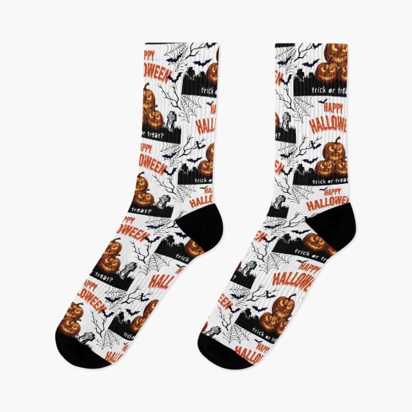 Item preview, Happy Halloween, Trick or Treat. Spooky pumpkins: A chilling “Happy Halloween, Trick or Treat”! designed and sold by FreeSoulLab.
