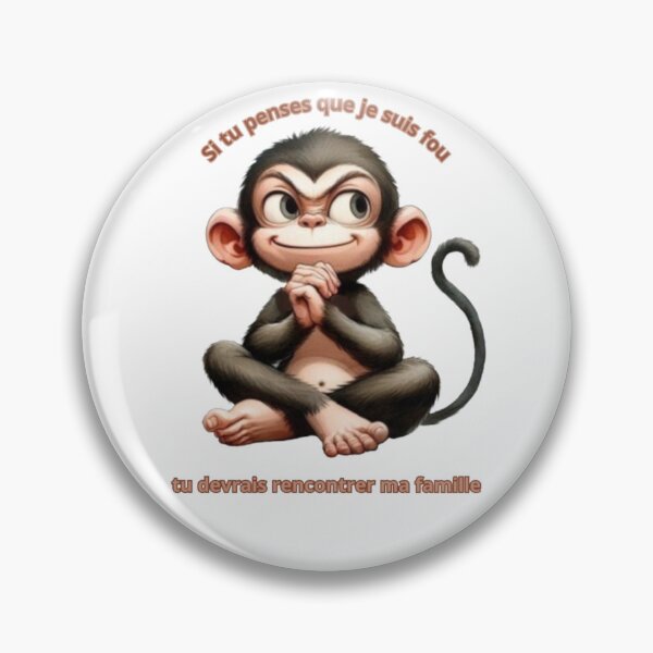 Item preview, “The Mischievous Monkey” designed and sold by CHRIST5000.