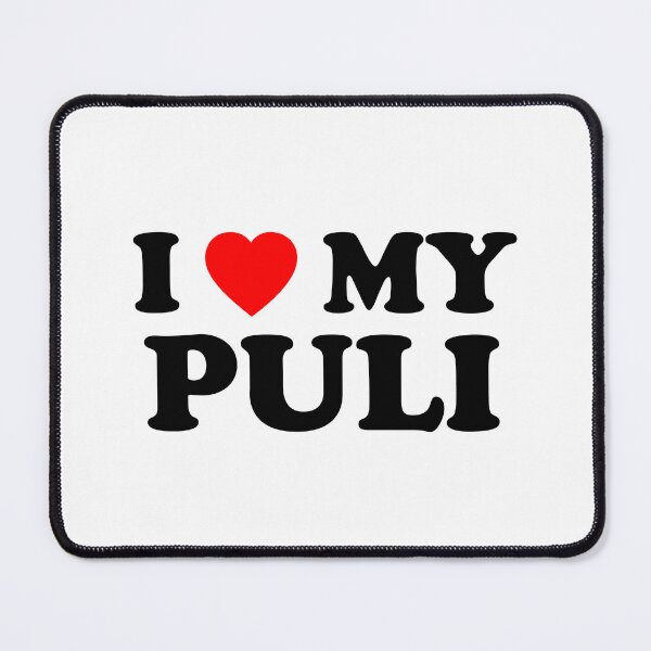 Item preview, I Love My Puli Style NY Heart Dog Gift designed and sold by Guarddogdrive.